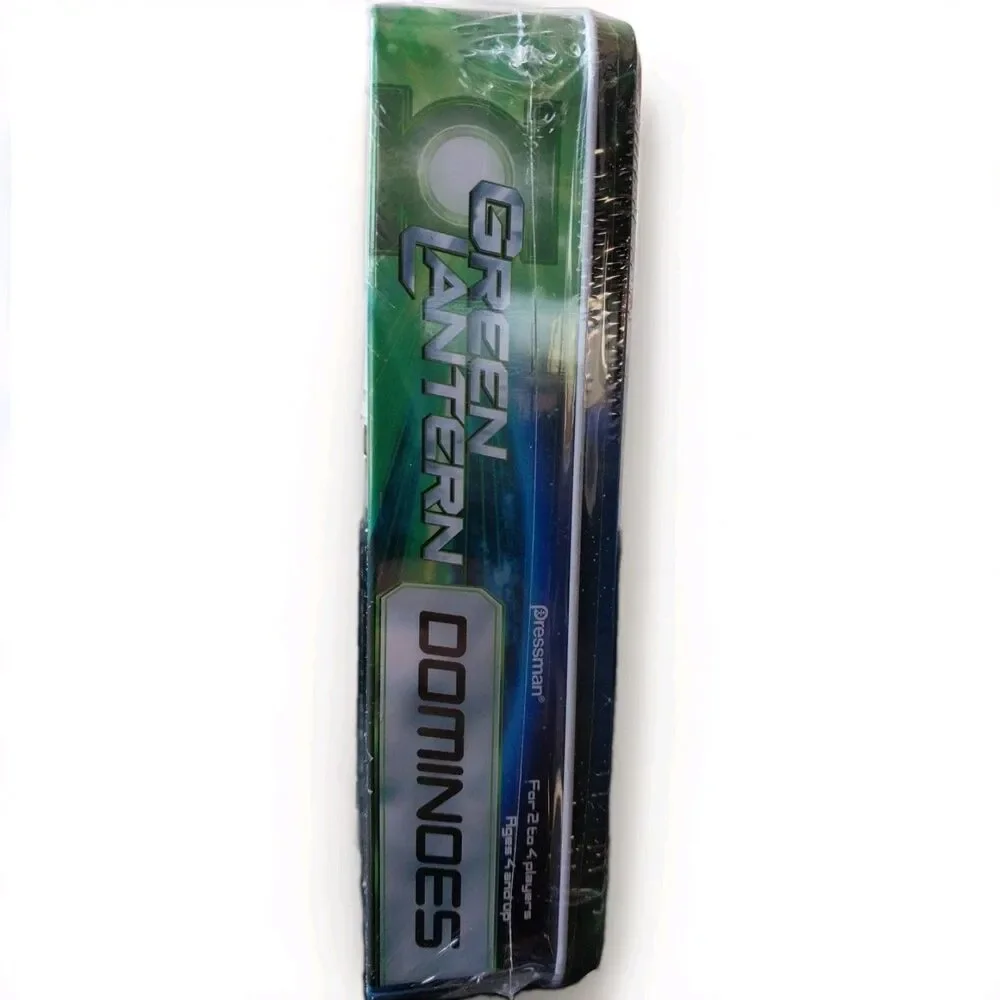 Green Lantern Dominoes, Pressman, Brand New Sealed